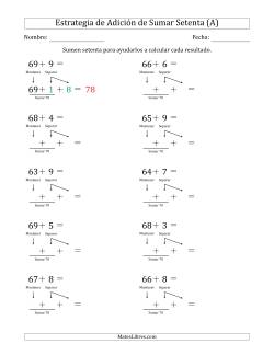 Estrategia de Adición de Sumar Setenta