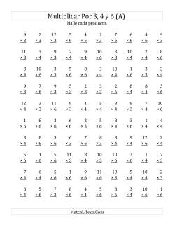 SOLUTION: Multiplicaciones multiplicaciones por 1 cifra 100