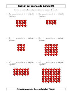 Contar Corazones de Canela en Conjuntos Rectangulares