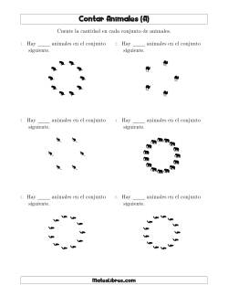 Contar Animales en Conjuntos Circulares