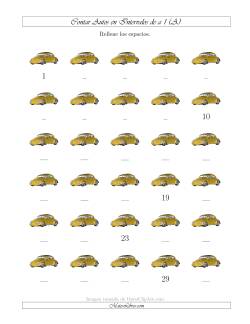 Contar Autos en Intervalos de a 1