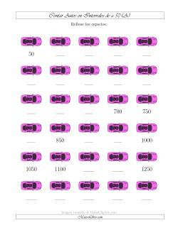 Contar Autos en Intervalos de a 50